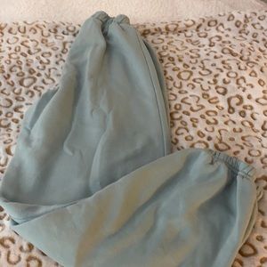 Missguided sage green sweats